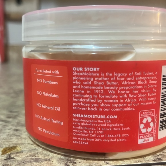 SheaMoisture Curl Stretch Pudding Red Palm Oil & Cocoa Butter for Curls - Picture 2 of 6